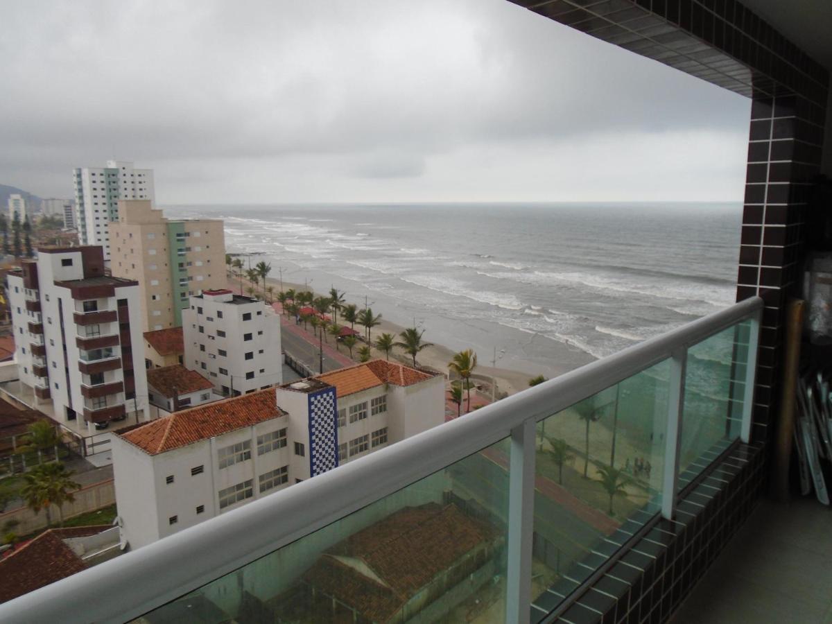 Apartamento em Mongaguá, Frente ao Mar Esterno foto