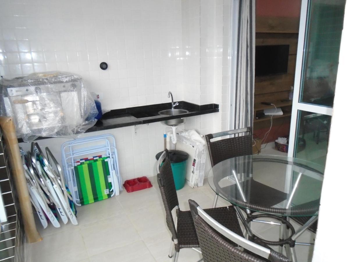 Apartamento em Mongaguá, Frente ao Mar Esterno foto