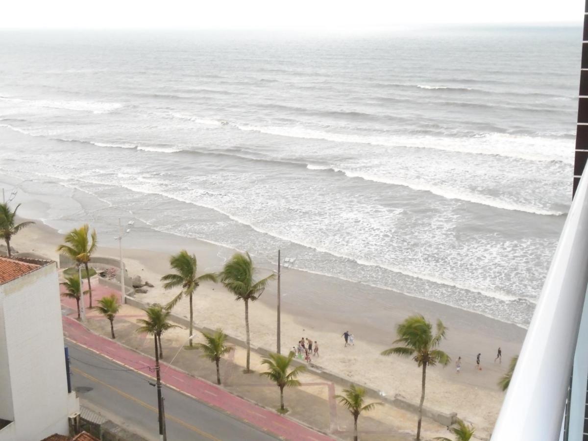 Apartamento em Mongaguá, Frente ao Mar Esterno foto
