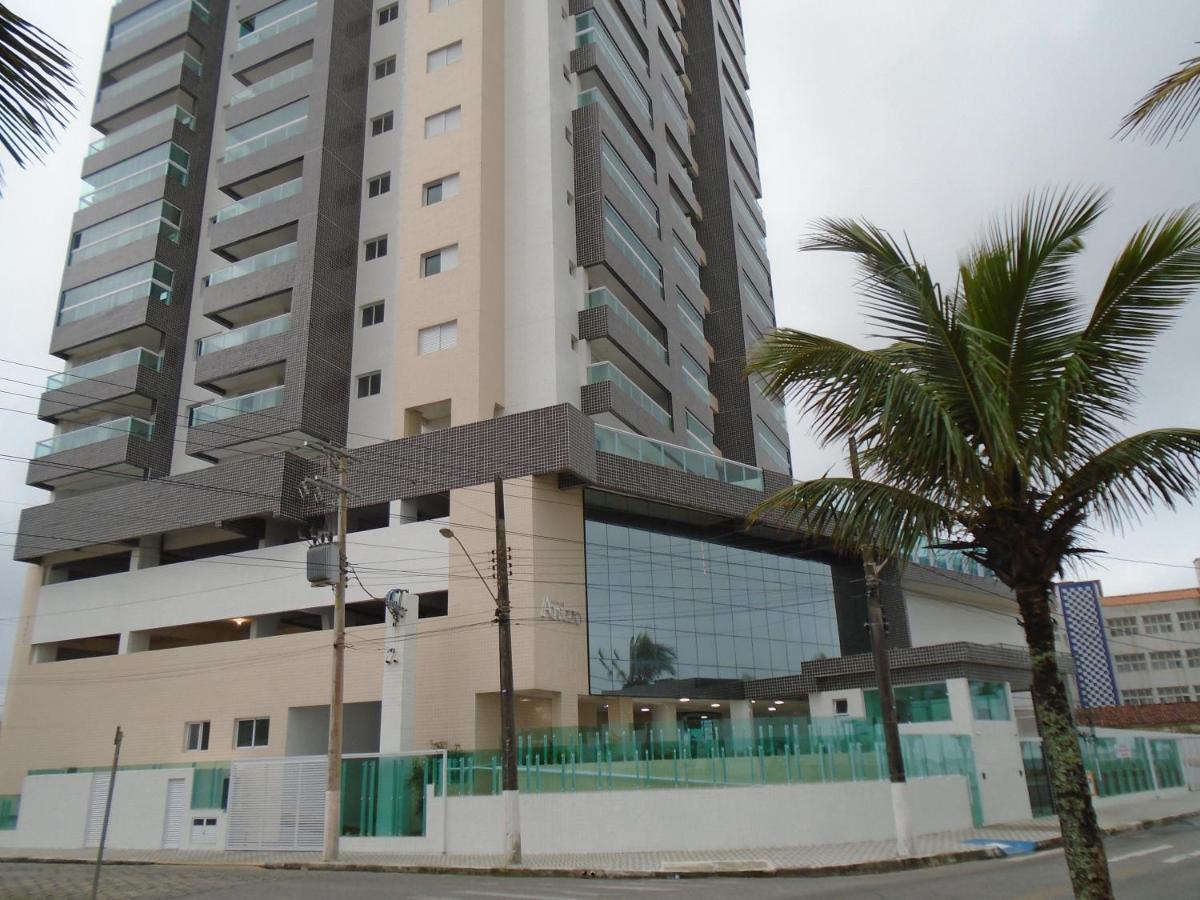 Apartamento em Mongaguá, Frente ao Mar Esterno foto